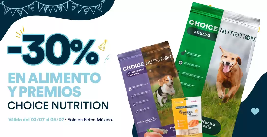 Catálogo Petco | Ofertas principales y descuentos | 2026-07-03T00:00:00.000Z - 2026-07-05T00:00:00.000Z