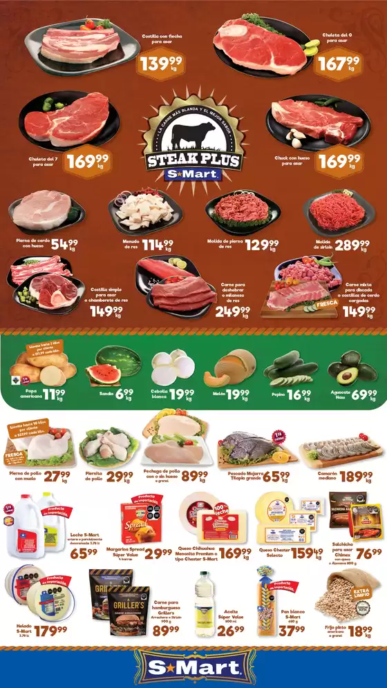 Catálogo S-Mart | Ofertas S-Mart juarez | 2026-07-03T00:00:00.000Z - 2026-07-06T00:00:00.000Z