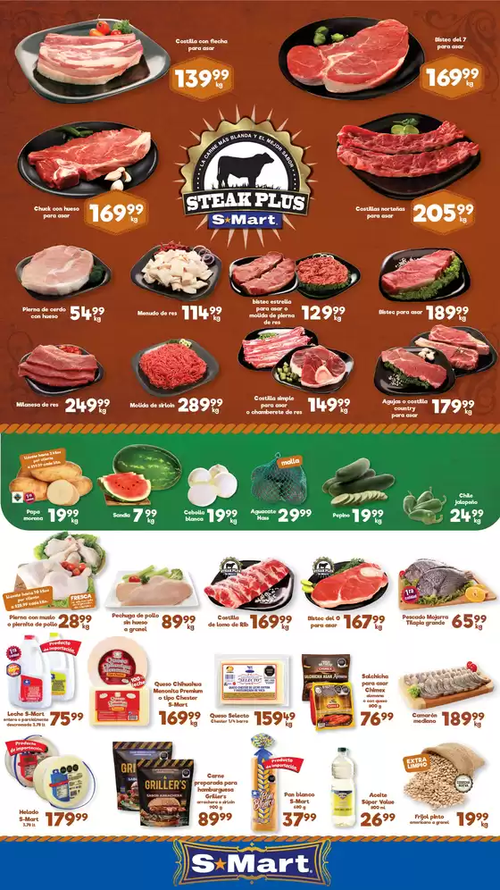 Catálogo S-Mart | Ofertas S-Mart matamoros | 2026-07-03T00:00:00.000Z - 2026-07-06T00:00:00.000Z