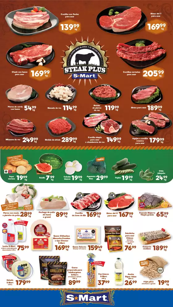 Catálogo S-Mart | Ofertas S-Mart laredo | 2026-07-03T00:00:00.000Z - 2026-07-06T00:00:00.000Z