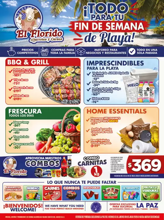 Catálogo El Florido | VOLANTE LA PAZ WEB 30 | 2026-07-06T00:00:00.000Z - 2026-07-09T00:00:00.000Z