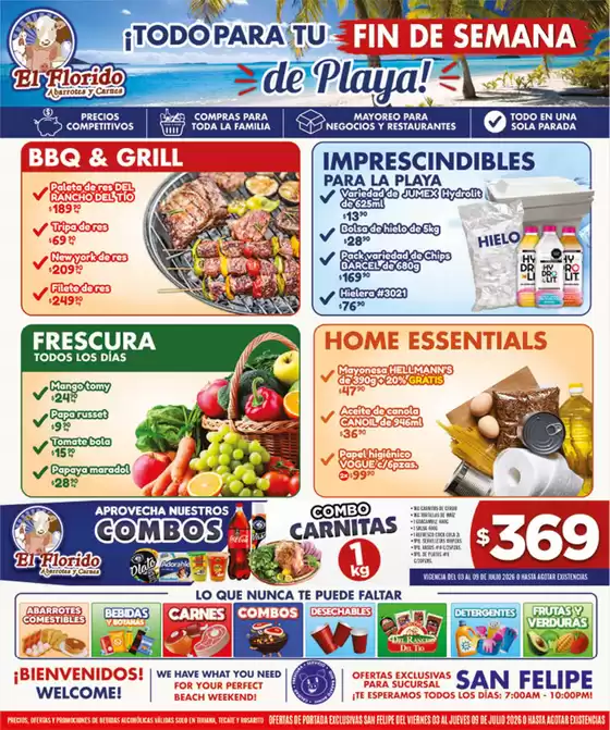 Catálogo El Florido | VOALNTE SAN FELIPE WEB | 2026-07-06T00:00:00.000Z - 2026-07-09T00:00:00.000Z