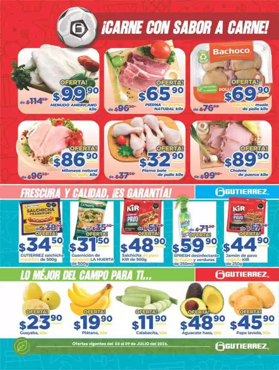 Catálogo Super Gutierrez | Nuevas ofertas para descubrir | 2026-07-03T00:00:00.000Z - 2026-07-09T00:00:00.000Z