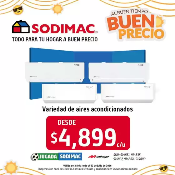 Catálogo Sodimac Constructor en Abasolo (Nuevo León) | Nuevas ofertas para descubrir | 2026-06-03T00:00:00.000Z - 2026-07-22T00:00:00.000Z