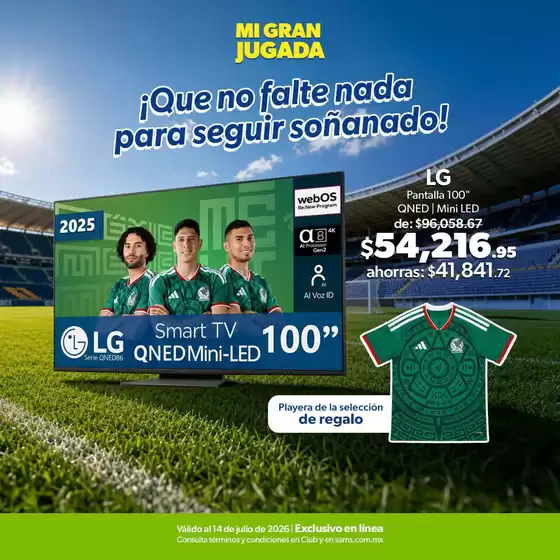 Catálogo Sam's Club | Ofertas Sams Club | 2026-07-05T00:00:00.000Z - 2026-07-14T00:00:00.000Z