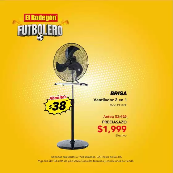 Catálogo El Bodegón en Ecatzingo de Hidalgo | Ofertas y gangas exclusivas | 2026-07-03T00:00:00.000Z - 2026-07-06T00:00:00.000Z
