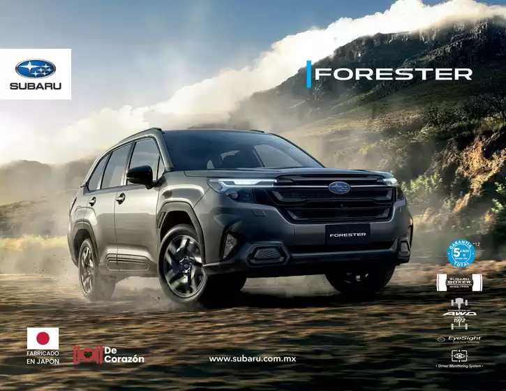 Catálogo Subaru | Forester 26 | 2026-07-06T00:00:00.000Z - 2026-12-31T00:00:00.000Z