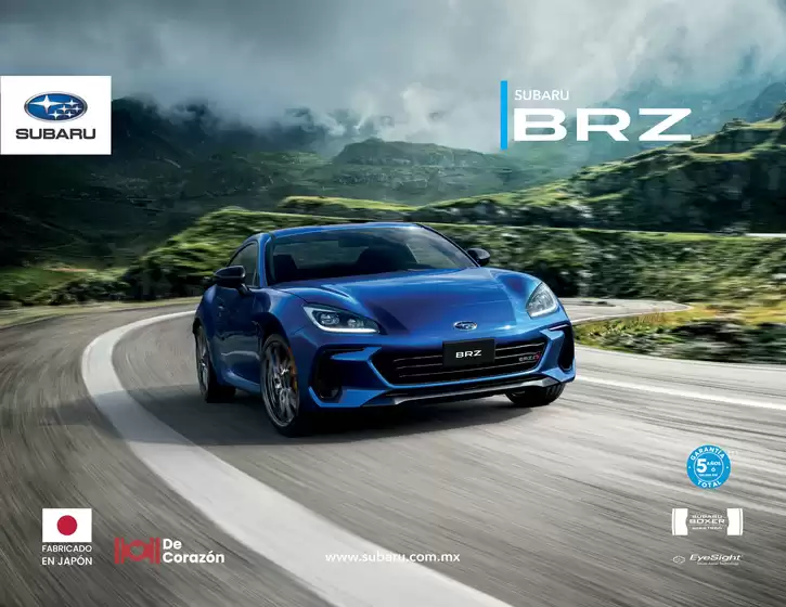 Catálogo Subaru | Brz 26 | 2026-07-06T00:00:00.000Z - 2026-12-31T00:00:00.000Z