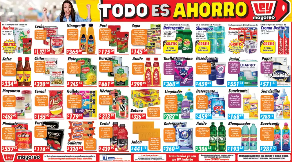 Catálogo Casa Ley | Ofertas y gangas exclusivas | 2026-07-06T00:00:00.000Z - 2026-07-12T00:00:00.000Z