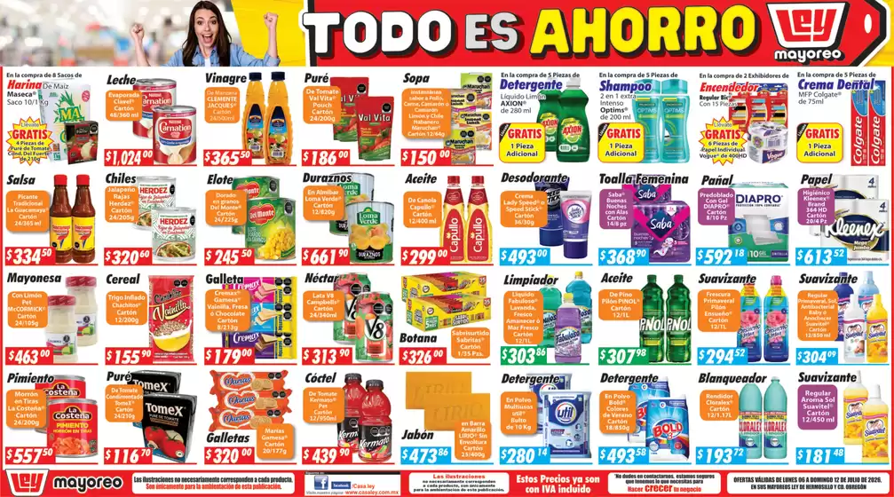 Catálogo Casa Ley | Gran variedad de ofertas | 2026-07-06T00:00:00.000Z - 2026-07-12T00:00:00.000Z
