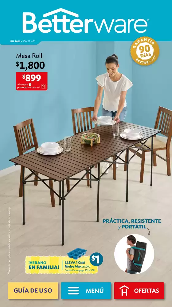 Catálogo BetterWare en Ciudad de México | Nuevas ofertas para descubrir | 2026-07-07T00:00:00.000Z - 2026-07-31T00:00:00.000Z