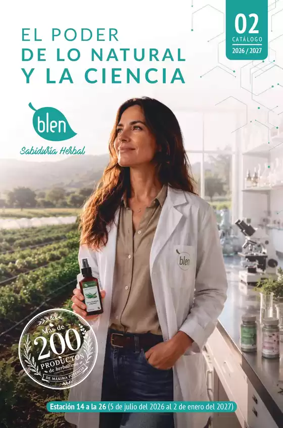 Catálogo Blen | Ofertas Blen | 2026-07-05T00:00:00.000Z - 2027-01-02T00:00:00.000Z