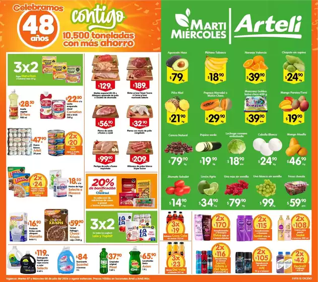 Catálogo Arteli express en Guadalajara | Ofertas Arteli express | 2026-07-07T00:00:00.000Z - 2026-07-08T00:00:00.000Z