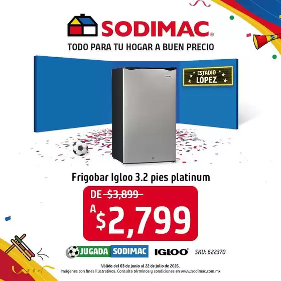 Catálogo Sodimac Constructor en Guadalajara | Excelente oferta para cazadores de gangas | 2026-06-03T00:00:00.000Z - 2026-07-22T00:00:00.000Z