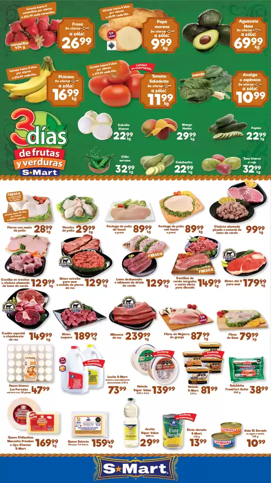 Catálogo S-Mart en Guadalajara | Ofertas S-Mart reynosa | 2026-07-07T00:00:00.000Z - 2026-07-09T00:00:00.000Z