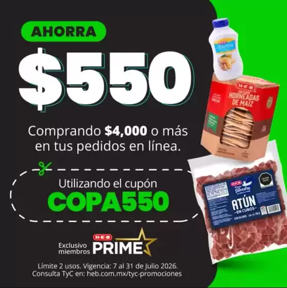 Catálogo HEB | Promo | 2026-07-07T00:00:00.000Z - 2026-07-31T00:00:00.000Z