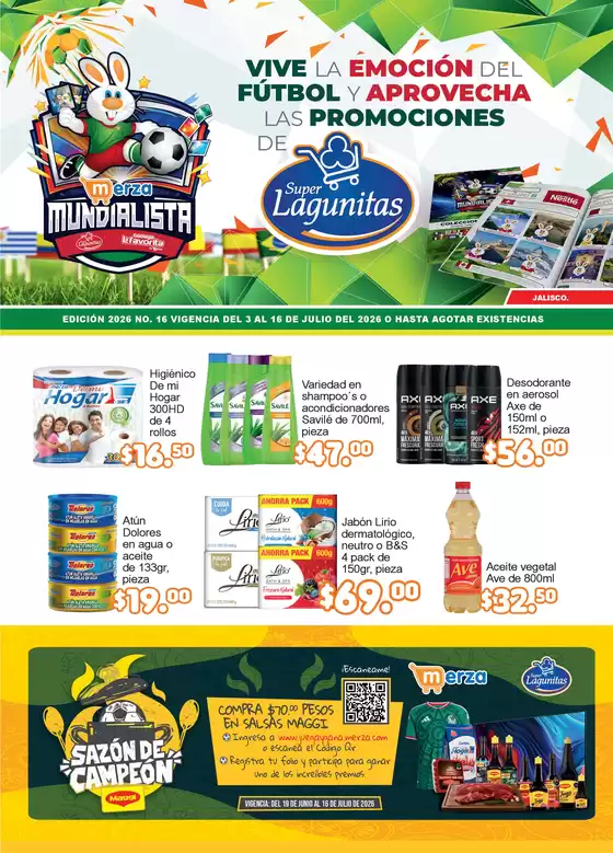 Catálogo Super Lagunitas en Heróica Puebla de Zaragoza | Promos | 2026-07-07T00:00:00.000Z - 2026-07-16T00:00:00.000Z