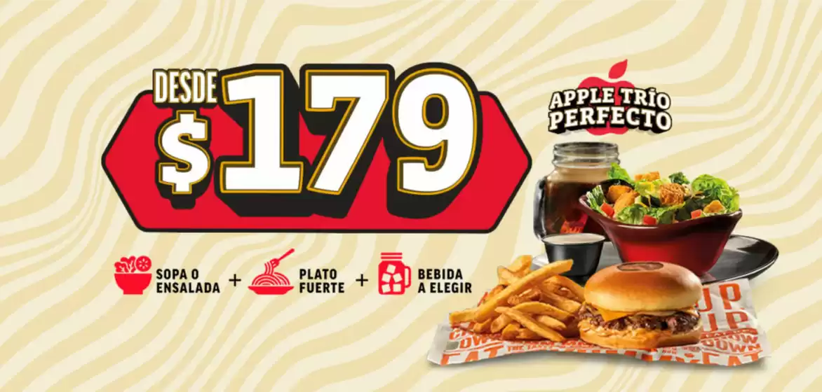 Catálogo Applebee's | Promo | 2026-07-07T00:00:00.000Z - 2026-09-30T00:00:00.000Z