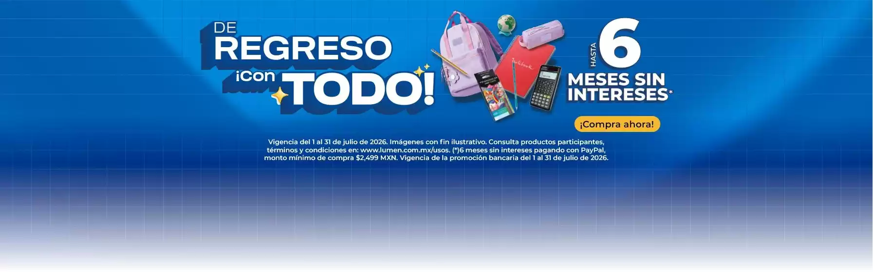 Catálogo Lumen | Ofertas Lumen | 2026-07-01T00:00:00.000Z - 2026-07-31T00:00:00.000Z