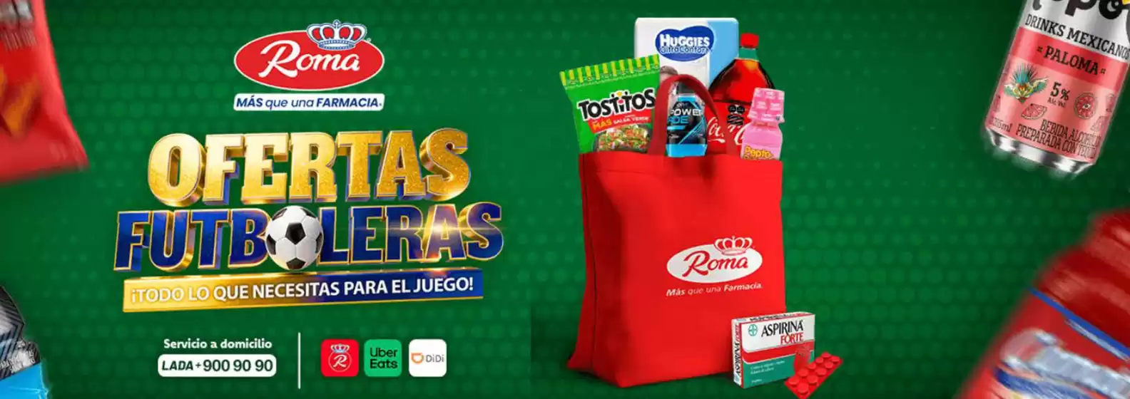Catálogo Farmacias Roma | Promo | 2026-07-07T00:00:00.000Z - 2026-07-31T00:00:00.000Z
