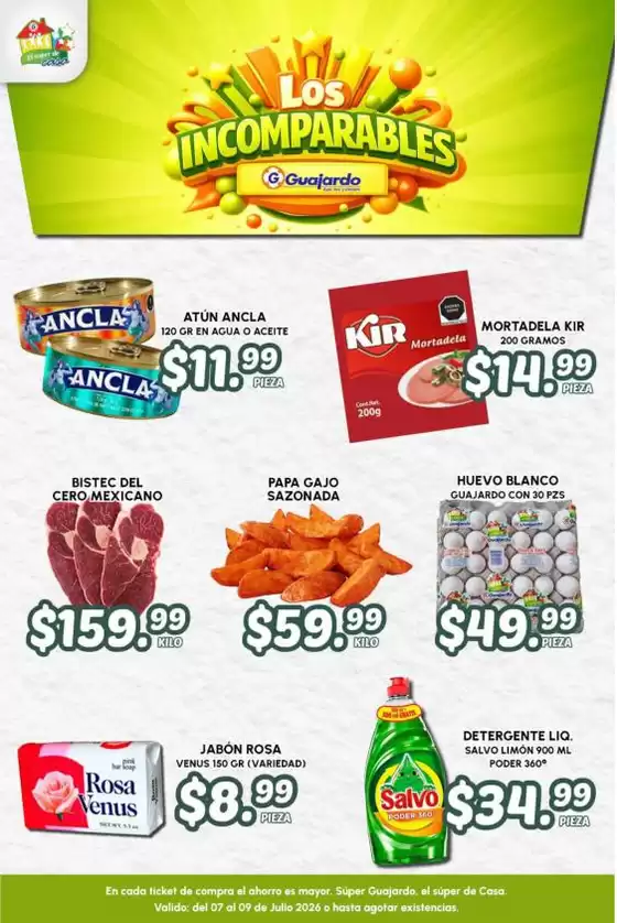Catálogo Guajardo | Ofertas Guajardo | 2026-07-07T00:00:00.000Z - 2026-07-09T00:00:00.000Z