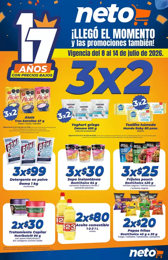 Catálogo Tiendas Neto | Folleto | 2026-07-08T00:00:00.000Z - 2026-07-14T00:00:00.000Z