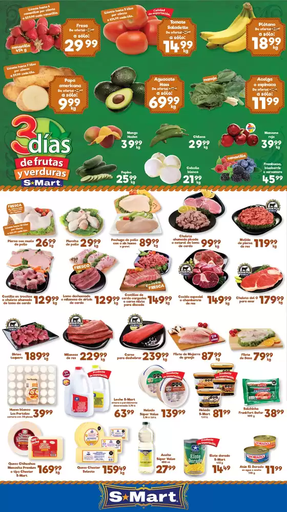 Catálogo S-Mart | Ofertas S-Mart juarez | 2026-07-08T00:00:00.000Z - 2026-07-09T00:00:00.000Z