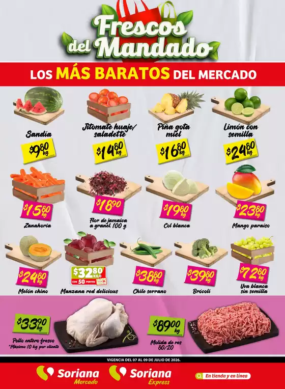 Catálogo Soriana Express | Descubre ofertas atractivas | 2026-07-07T00:00:00.000Z - 2026-07-09T00:00:00.000Z