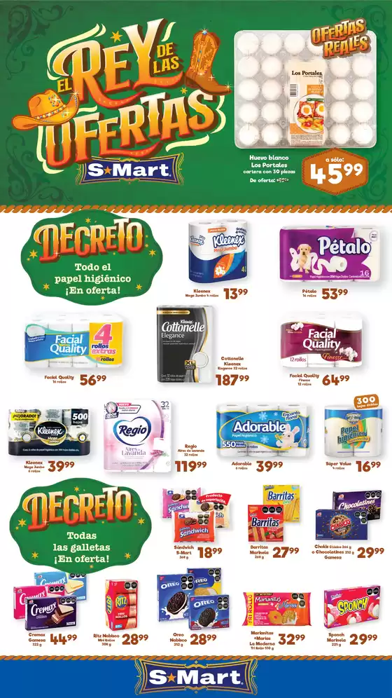 Catálogo S-Mart | Ofertas S-Mart laredo | 2026-07-10T00:00:00.000Z - 2026-07-13T00:00:00.000Z