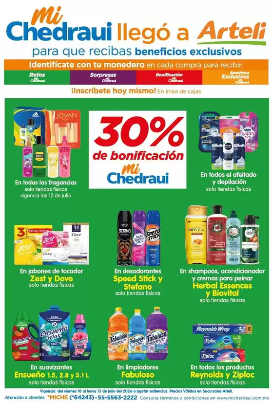 Catálogo Arteli | Ofertas Arteli | 2026-07-10T00:00:00.000Z - 2026-07-13T00:00:00.000Z