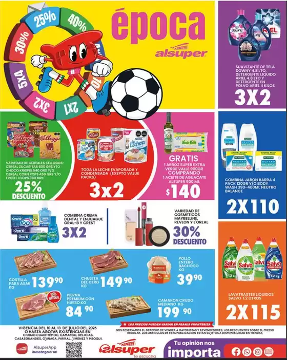 Catálogo Alsuper | Alsuper Chihuahuaestado | 2026-07-10T00:00:00.000Z - 2026-07-13T00:00:00.000Z