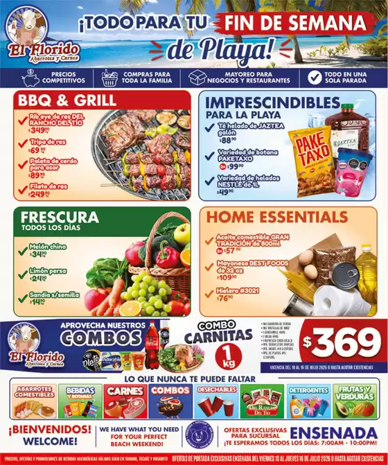 Catálogo El Florido | VOLANTE ENSENADA WEB 35 | 2026-07-13T00:00:00.000Z - 2026-07-16T00:00:00.000Z