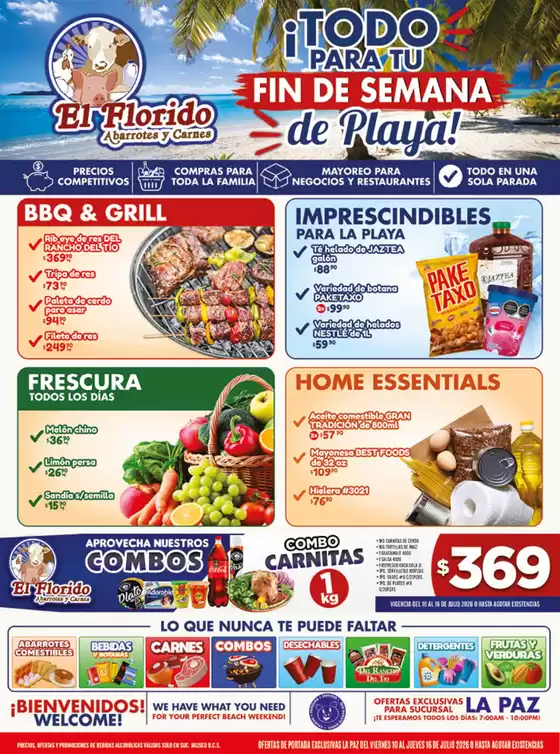 Catálogo El Florido | VOLANTE LA PAZ WEB 31 | 2026-07-13T00:00:00.000Z - 2026-07-16T00:00:00.000Z