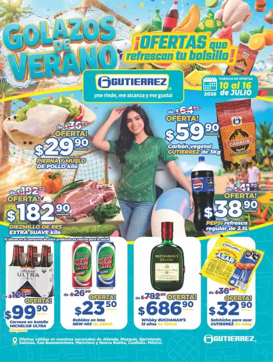 Catálogo Super Gutierrez | Gran variedad de ofertas | 2026-07-10T00:00:00.000Z - 2026-07-16T00:00:00.000Z