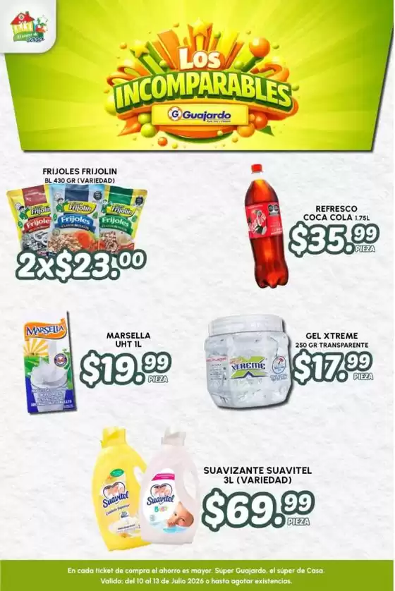 Catálogo Guajardo | Nuestras mejores ofertas para ti | 2026-07-10T00:00:00.000Z - 2026-07-13T00:00:00.000Z