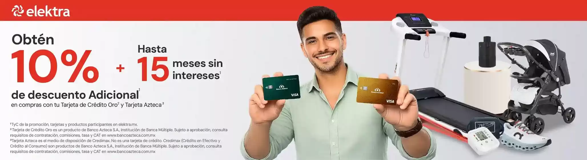 Catálogo Elektra en Tres Valles | Gran variedad de ofertas | 2026-07-13T00:00:00.000Z - 2026-07-31T00:00:00.000Z