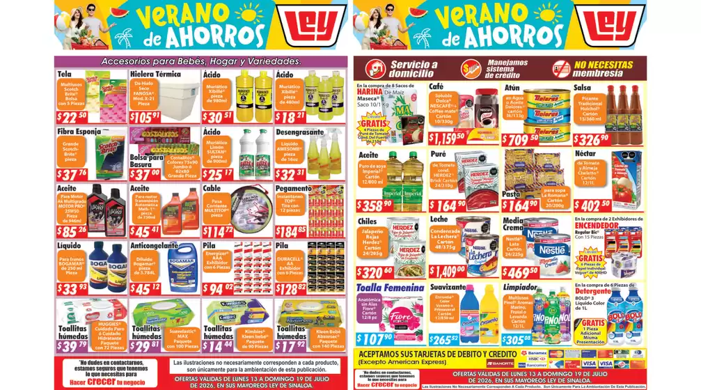 Catálogo Casa Ley | Promociones actuales | 2026-07-13T00:00:00.000Z - 2026-07-19T00:00:00.000Z
