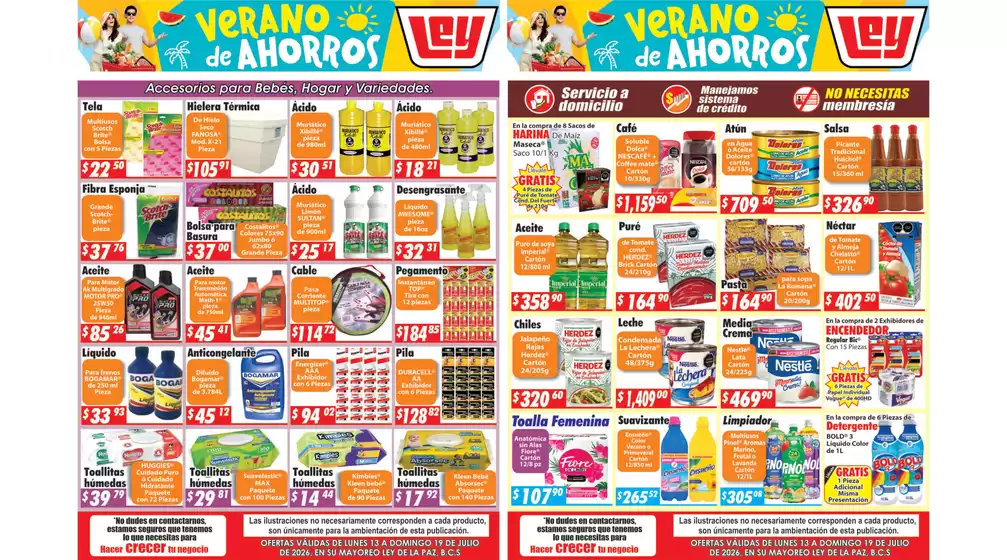 Catálogo Casa Ley | Ofertas principales para todos los cazadores de gangas | 2026-07-13T00:00:00.000Z - 2026-07-19T00:00:00.000Z