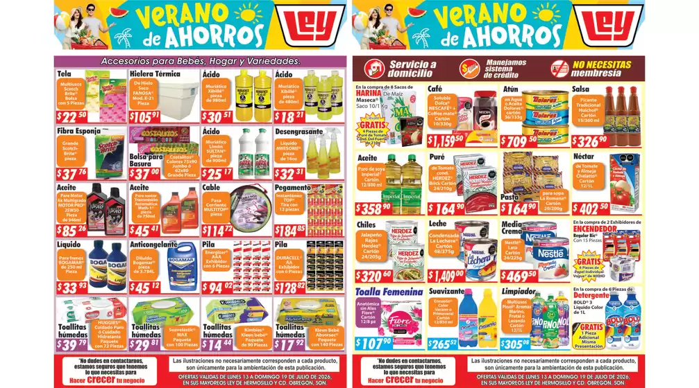 Catálogo Casa Ley | Nuevas ofertas para descubrir | 2026-07-13T00:00:00.000Z - 2026-07-19T00:00:00.000Z