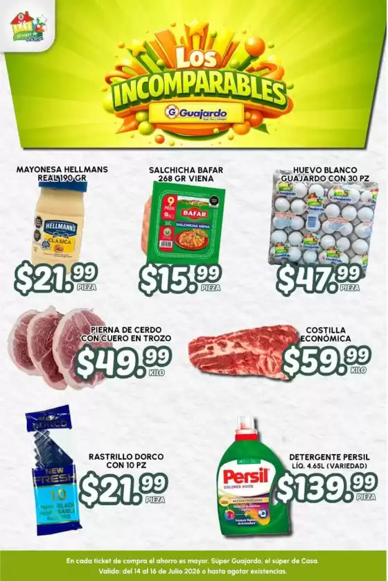 Catálogo Guajardo | Ofertas Guajardo | 2026-07-14T00:00:00.000Z - 2026-07-16T00:00:00.000Z