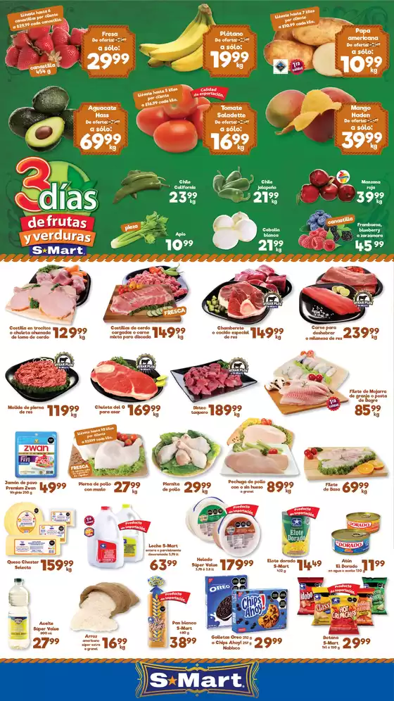 Catálogo S-Mart | Ofertas S-Mart juarez | 2026-07-14T00:00:00.000Z - 2026-07-16T00:00:00.000Z