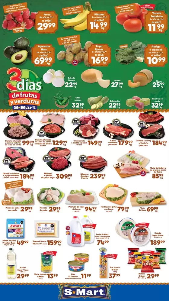 Catálogo S-Mart | Ofertas S-Mart monterrey | 2026-07-14T00:00:00.000Z - 2026-07-16T00:00:00.000Z