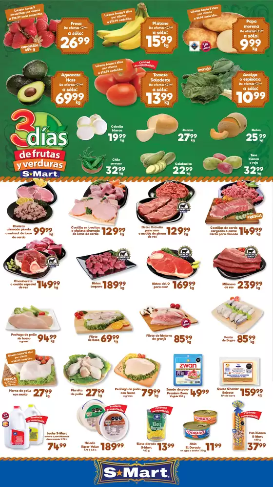 Catálogo S-Mart | Ofertas S-Mart laredo | 2026-07-14T00:00:00.000Z - 2026-07-16T00:00:00.000Z