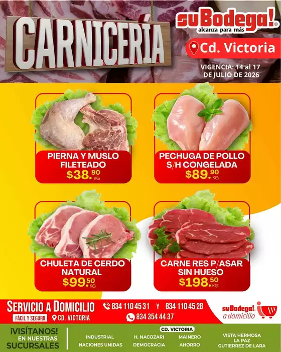 Catálogo SuBodega | Ofertas principales para todos los cazadores de gangas | 2026-07-14T00:00:00.000Z - 2026-07-17T00:00:00.000Z
