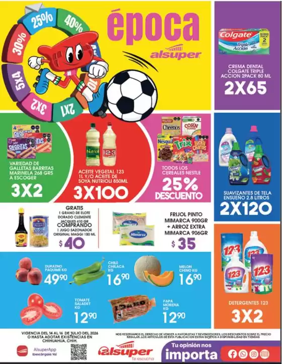 Catálogo Alsuper | Alsuper Chihuahuacapital | 2026-07-14T00:00:00.000Z - 2026-07-16T00:00:00.000Z