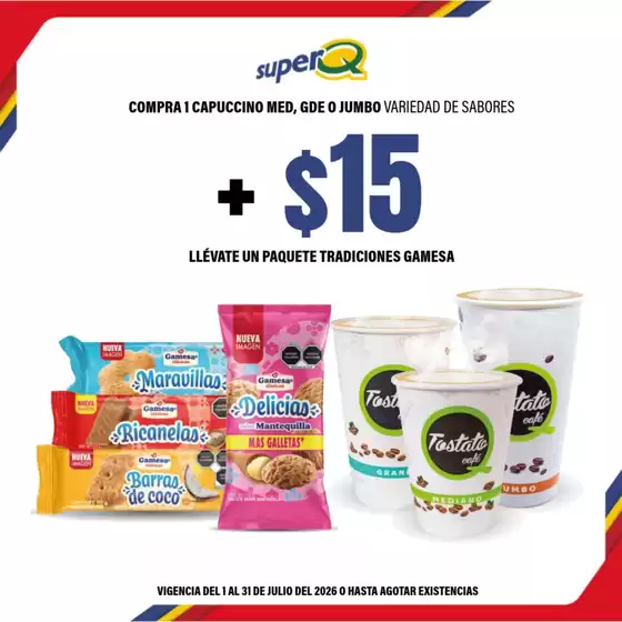 Catálogo Super Q | Gangas y ofertas actuales | 2026-07-01T00:00:00.000Z - 2026-07-31T00:00:00.000Z