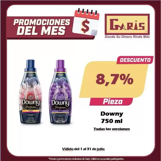Catálogo Garis | Gangas y ofertas actuales | 2026-07-01T00:00:00.000Z - 2026-07-31T00:00:00.000Z