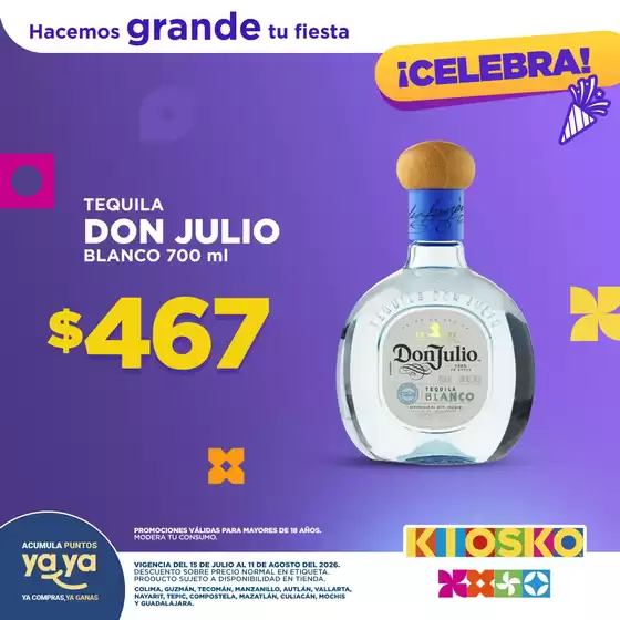 Catálogo Kiosko | Vinos y Licores | 2026-07-15T00:00:00.000Z - 2026-08-11T00:00:00.000Z