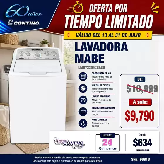 Catálogo Contino | Nuestras mejores gangas | 2026-07-13T00:00:00.000Z - 2026-07-31T00:00:00.000Z