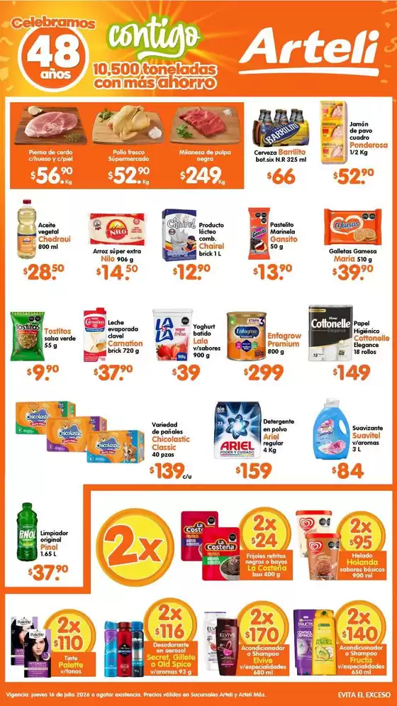 Catálogo Arteli express | Ofertas Arteli express | 2026-07-16T00:00:00.000Z - 2026-07-16T00:00:00.000Z